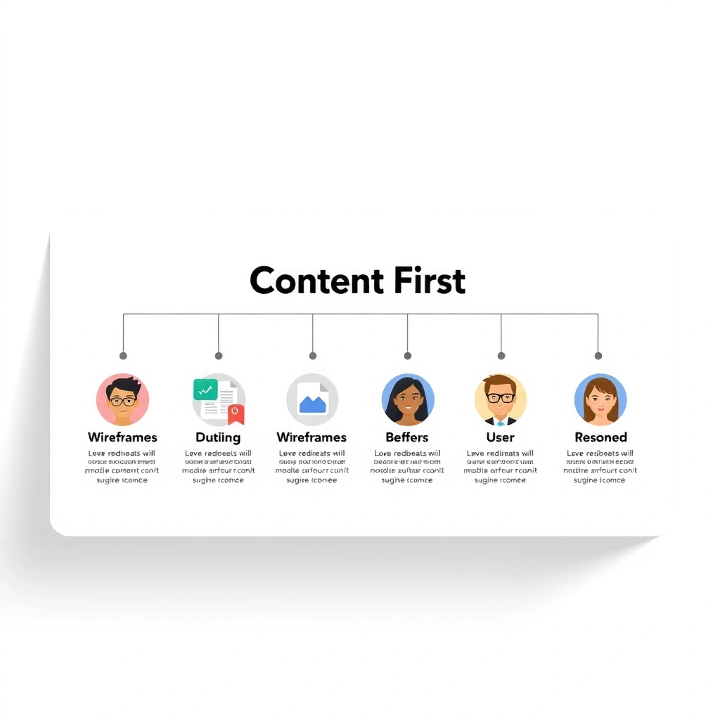 Content-first design approach illustration