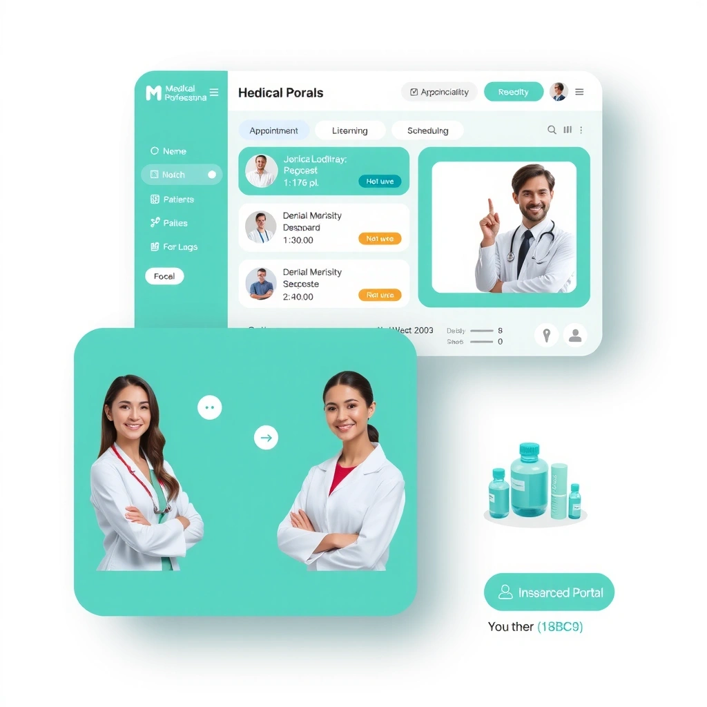 Healthcare portal for MedCare Solutions